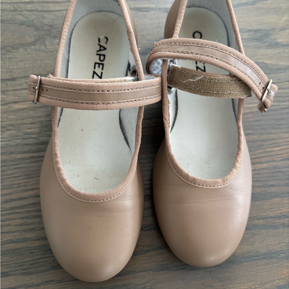 Capezio Kids Tan Dress Shoes